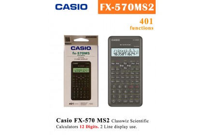 Casio Scientific Calculator FX-570MS-2